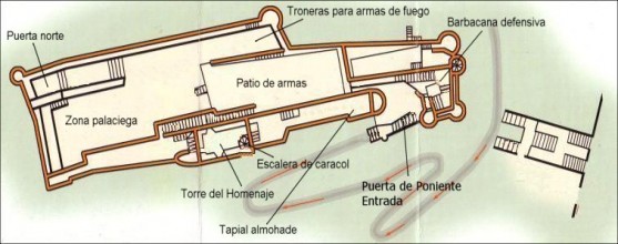 castillodealmansaplano01 557x220 custom - Castillo de Almansa