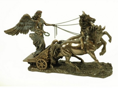 Figura griega diosa Nice de la Victoria 480x356 custom - Gods of Greek Mythology's Figures