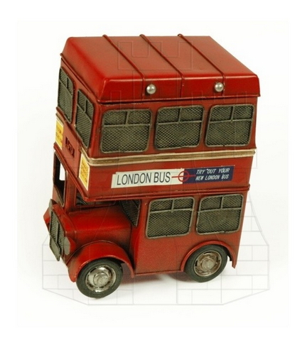 Miniatura autobús antiguo London