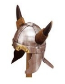Miniatura casco vikingo - Imanes de época para tu nevera