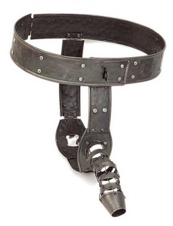 Cinturón de castidad para hombre 345x450 - Cinturones de época medievales y romanos