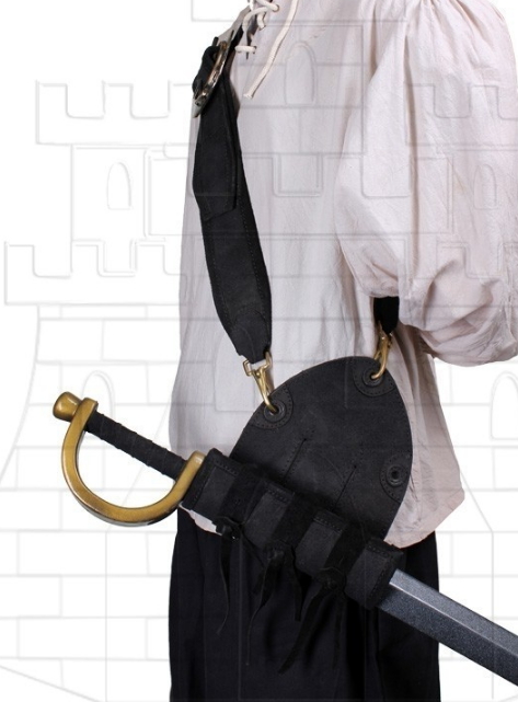 Tahalí renacentista estilo bandolera - Pirate Clothing