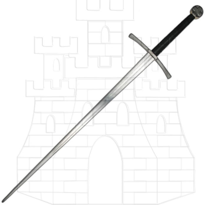 Espada templaria mano y media - Espadas de los Caballeros Templarios