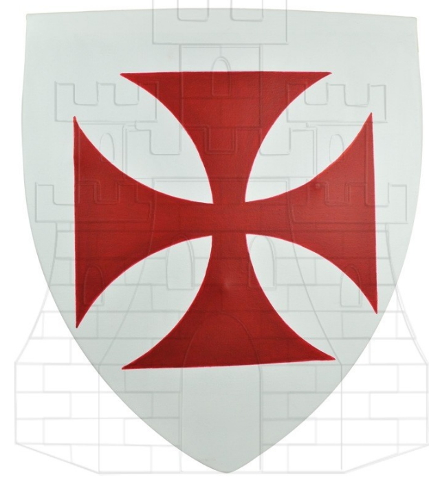 Escudo templario funcional - Escudos Templarios