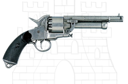Revólver Confederado LeMat Guerra Secesión - Revólveres de cañón corto y cañón largo