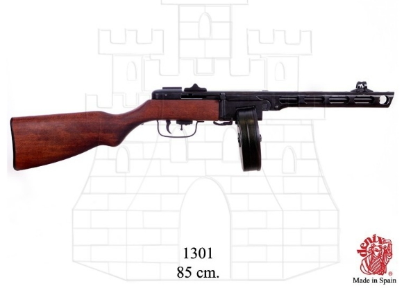Subfusil PPSh 41 Unión Soviética 1941 - En tus manos las réplicas más fidedignas de armas de fuego antiguas
