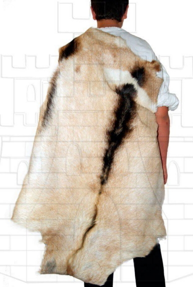 Capa piel de cabra clara - Capas medievales: distinción social de una época