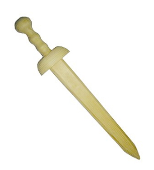 Gladius madera para niños - Espadas medievales para niños