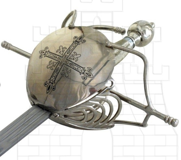 Espada Mosqueteros funcional - La Espada Ropera de Taza y la Espada Ropera de Lazo