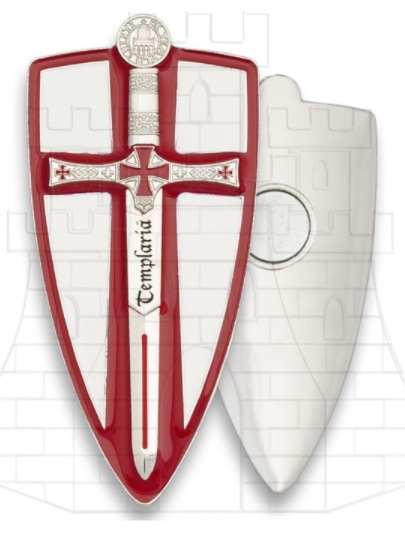 Imán Escudo Templario - Imanes de época para tu nevera