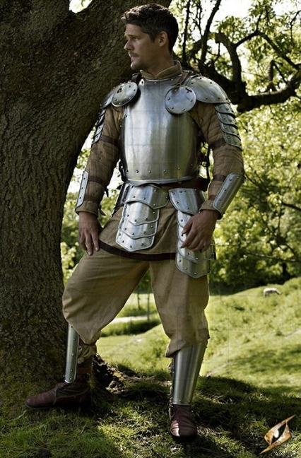 Escarcelas de armadura medieval - Diferencias entre una armadura funcional y una armadura decorativa