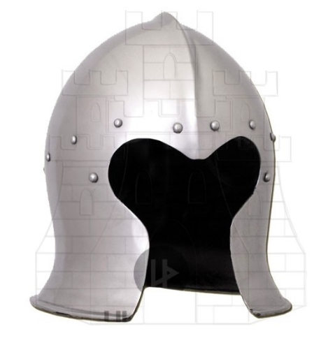 Barbuta italiana funcional año 1470 - A tu alcance cascos míticos de célebres guerreros