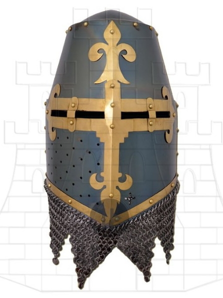 Casco Cruzados Rieter Von Kornburg - Cascos Normandos y Vikingos
