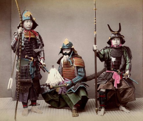 Los guerreros Samurái y sus armas