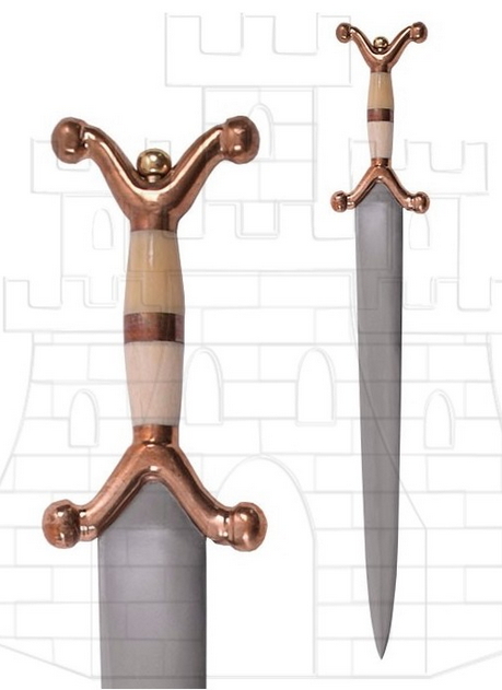 Espada Celta Corta 63 cms. - Guerreros y armas Celtas