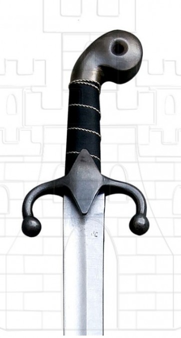 CIMITARRA ARABE 382x675 - Traje y espada musulmana para las fiestas de Moros y Cristianos