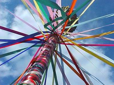 Fie‪sta de los mayos tronco cinta colores - Fiestas Fenicias