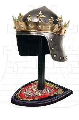 Corona Rey Medieval - Peto y espaldar rey medieval