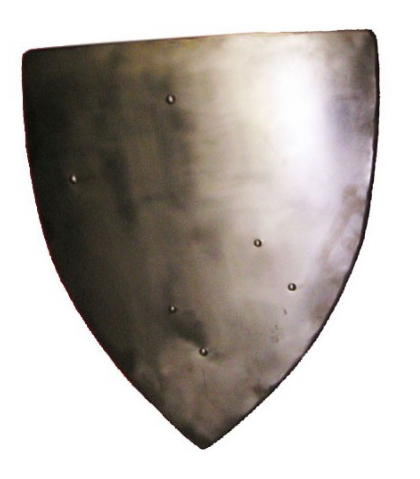 Escudo funcional Gótico - Escudos de acero para el combate