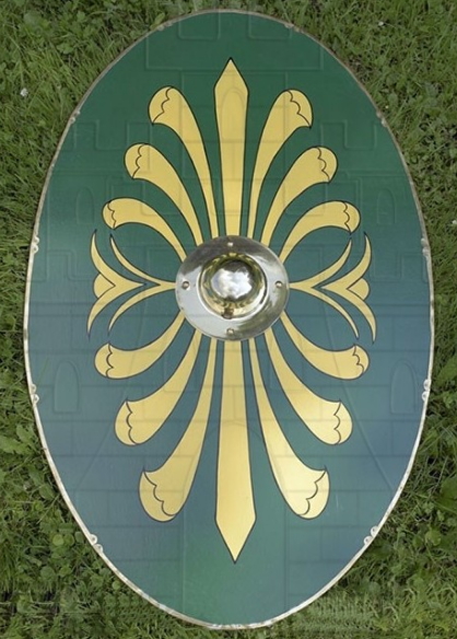 Escudo Romano Parma de Caballería