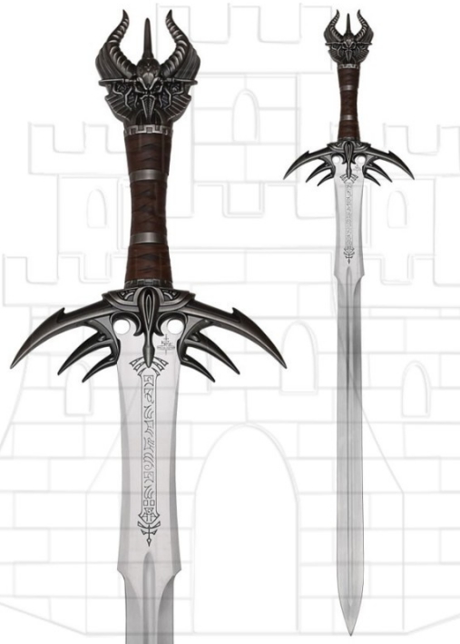 Espada Poder Anathar de Kit Rae - Hacha Legión Negra de Kit Rae