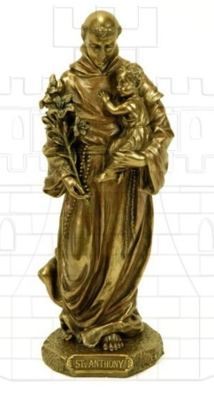 Figura de San Antonio de Padua - Santoral Romano