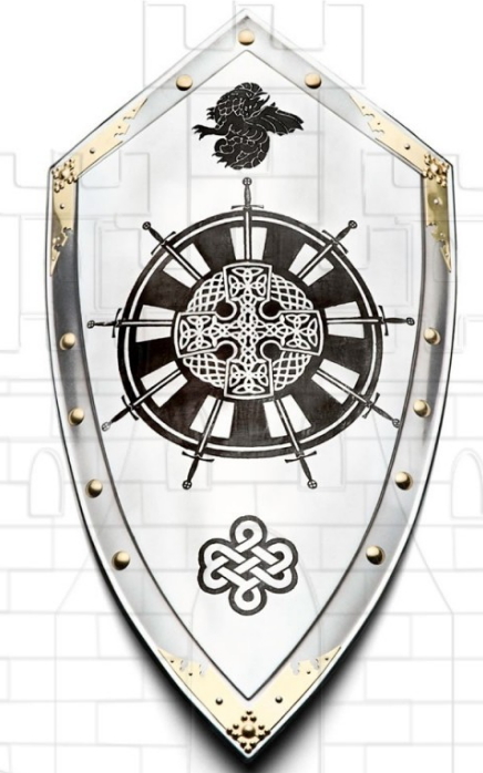 Escudo Caballeros Mesa Redonda - Escudos de los Caballeros Templarios y de la Mesa Redonda