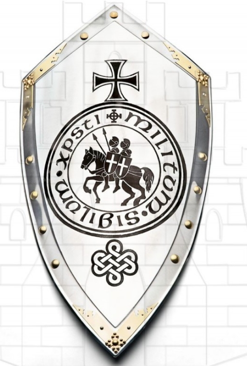 Escudo Caballeros Templarios - Comprar armaduras, cascos y escudos medievales