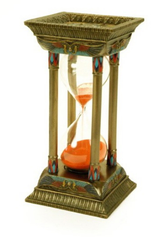 Reloj de arena egipcio - Reloj de arena Damasquinado
