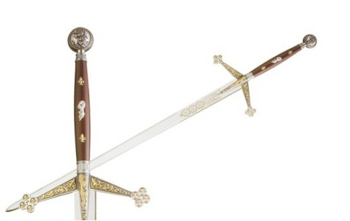 Espada Mandoble Claymore - Espada de Ceñir, Cuerpo de Prisiones (modelo 1899)
