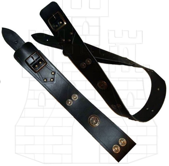 Cinturón Ulf oro viejo - Cinturones vikingos