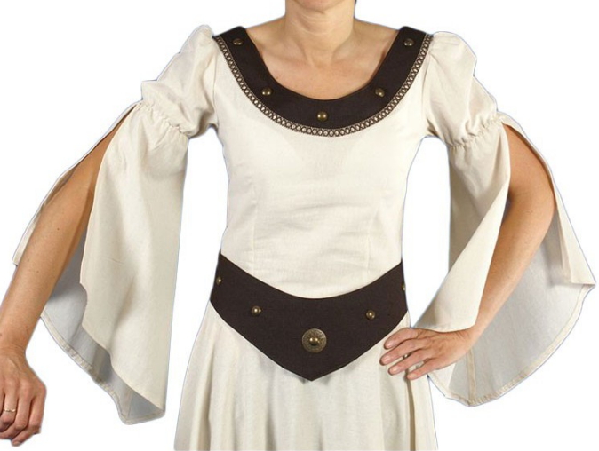 Cinturon medieval Atenea - Traje y cinturón medieval de mujer Atenea