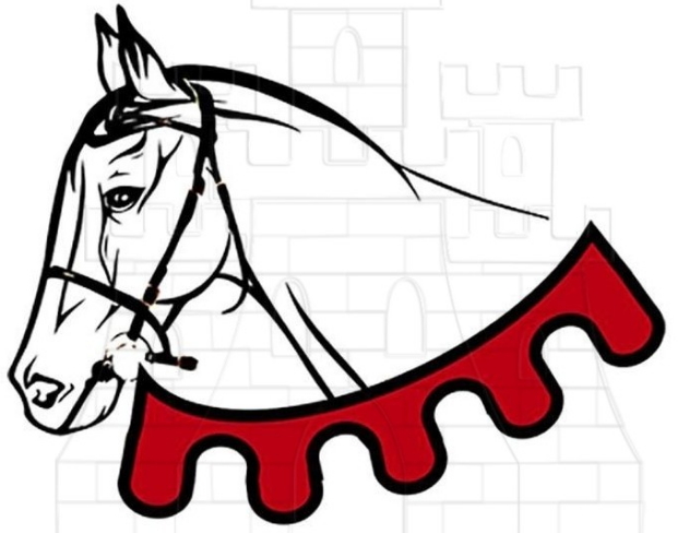 Decoración cuello caballo - Decoración para cuello de caballo medieval