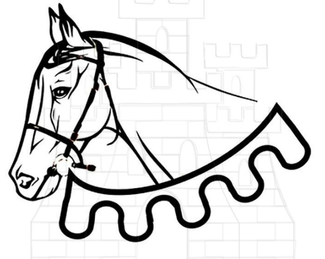 Riendas medievales para caballos - Decoración para cuello de caballo medieval