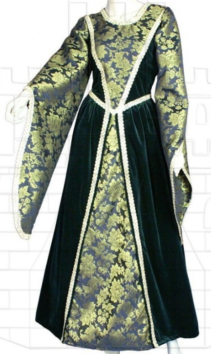Vestido Medieval de mujer Sofia serie limitada