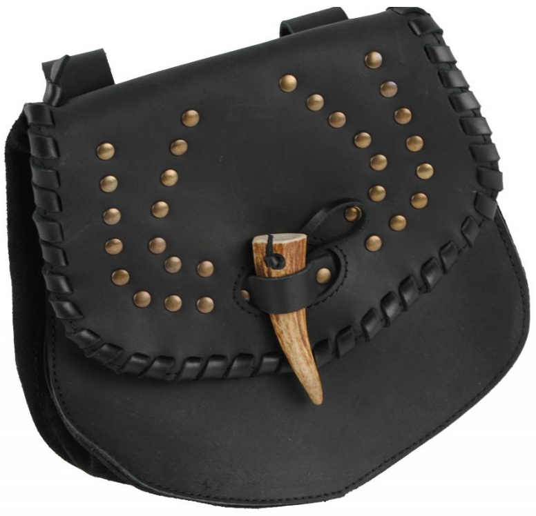Bolso medieval remaches