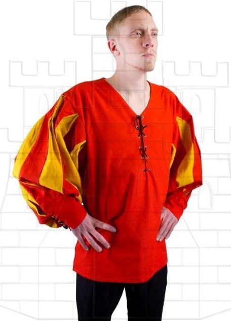 Camisa soldado medieval renacentista