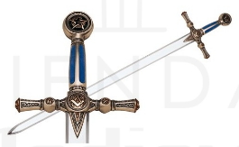 Espada De Los Masones Plata - Espadas Mágicas de Merlín, Gandalf y Harry Potter