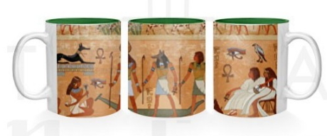 Taza Cerámica faraones y Dioses egipcios - Jarras de cerveza, vasos y tazas con grabados celtas, templarios, romanos, egipcios y vikingos