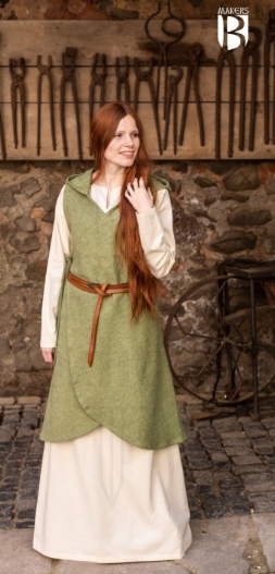 Brial medieval Runa - Tocados y bolsos redecilla medievales para mujer