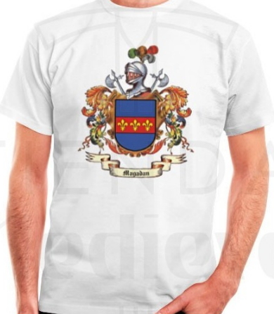 Camiseta Personalizada con Escudo Heráldico 1 Apellido