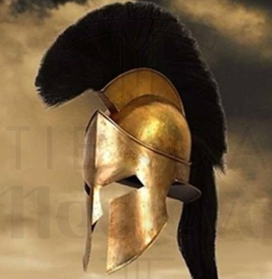 Casco Espartano Rey Leonidas - A tu alcance cascos míticos de célebres guerreros