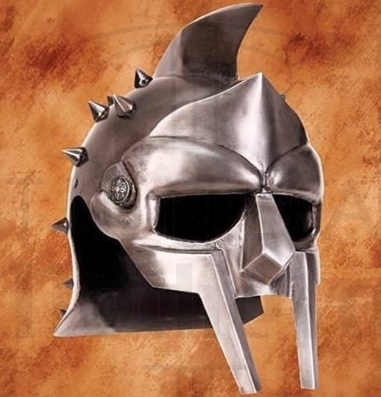 Casco Gladiador Romano con pinchos - A tu alcance cascos míticos de célebres guerreros