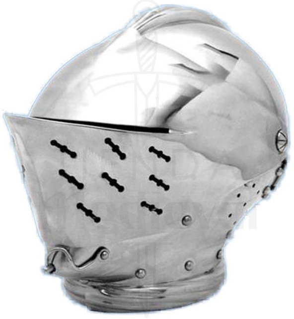 Casco bacinete Medieval - A tu alcance cascos míticos de célebres guerreros