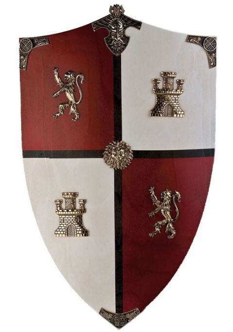 Escudo Cid Campeador - Armas, escudos y cascos medievales de la marca toledana Art Gladius
