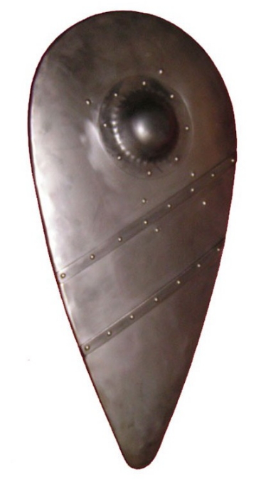 Escudo funcional Almond decorado - Consigue todas las piezas de una armadura funcional