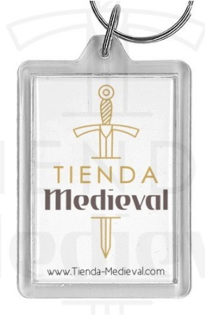 Llavero de metacrilato Tienda Medieval - Candados, grilletes y llaveros medievales