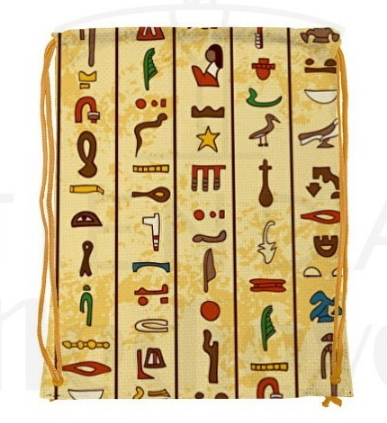 Mochila de cuerdas egipcios impermeable - Mochilas gymsack con estampas vikinga, espartana, templaria y egipcia