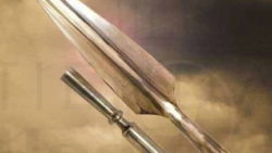 Punta de Lanza y Caquillo lanza Griega película 300 250x141 - Espadas película Robin Hood de Russell Crowe