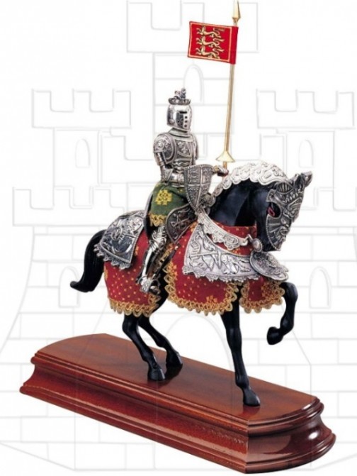 Armadura a caballo Príncipe Valiente 504x671 custom - Armaduras guerreros ecuestres en miniatura